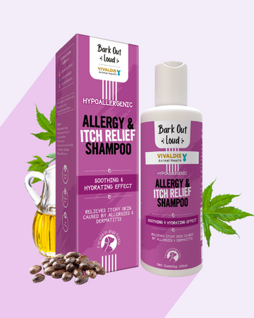 Hypoallergenic Allergy & Itch Relief Shampoo for Cats & Dogs (200 ml)